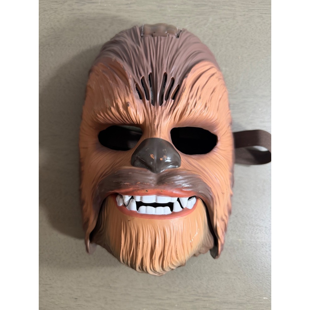 Star Wars Chewbacca Electronic Roaring Mask Hasbro Wookiee Cosplay B3226